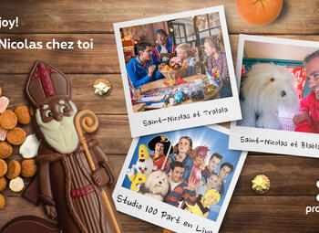 Saint-Nicolas s'invite chez toi avec Proximus Enjoy! et Studio 100