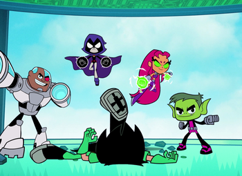 Maak kennis met de nieuwste tienersuperhelden: ‘Teen Titans Go!’