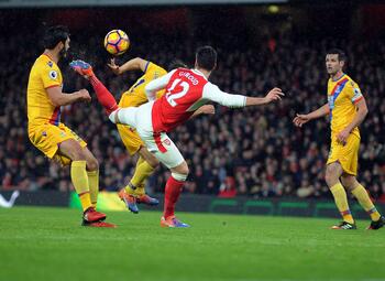 One day, one goal: l’aile de pigeon improbable de Giroud contre Crystal Palace