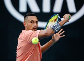 Fratsen fnuiken tennistalent Nick Kyrgios