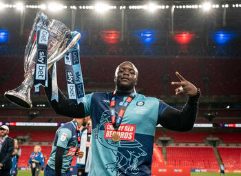 Nice to meet you ... Adebayo Akinfenwa