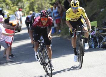 Wordt de Tour een tweestrijd tussen Bernal en Roglic?