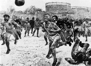 On this day: eerste internationale rugbymatch ooit