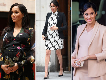 De stijlvolle zwangerschap van Meghan Markle