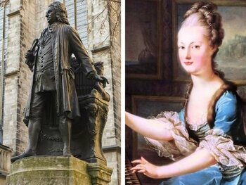 Anna Magdalena et Jean-Sébastien Bach
