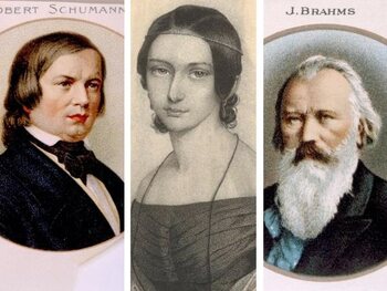 Le triangle amoureux Clara Wieck - Robert Schumann - Johannes Brahms