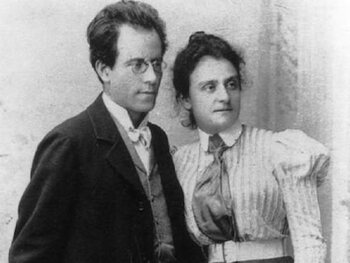 Alma et Gustav Mahler