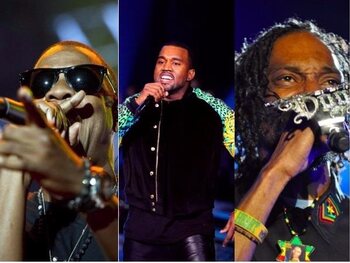 Welke rappers hebben de meeste ping ping en bling bling?
