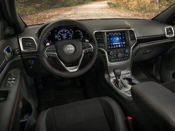 Jeep Grand Cherokee Trailhawk : à bord