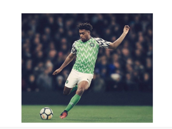 Het Nigeriaanse shirt