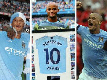 Vince, the prince of Manchester: tien jaar Kompany bij Man City