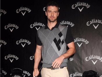 Justin Timberlake: golf