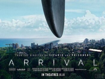 Verborgen adressen in elke poster van 'Arrival'