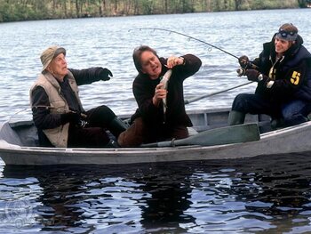 Kirk en Michael Douglas