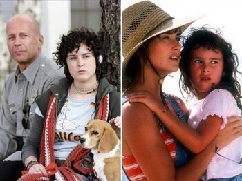 Rumer Willis, Bruce Willis en Demi Moore