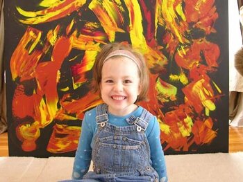 'My Kid Could Paint That': echt of nep?