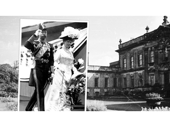 Le véritable couple royal en visite