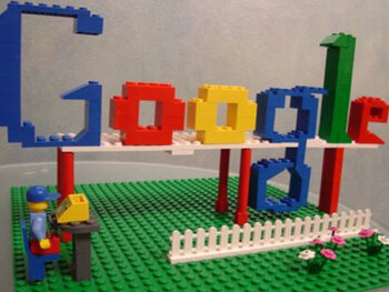 Les serveurs et le rack en Lego