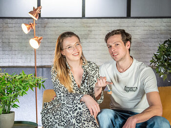Mila (25) & Mathias (34) uit Oost-Vlaanderen