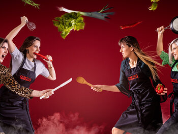 Battle 4: Mira en Anne-Sophie versus Charlotte en Charlot