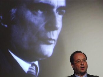 François Hollande sous l'ère Mitterrand