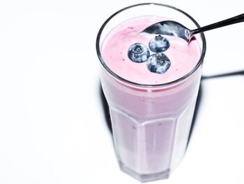 Smoothie aux myrtilles
