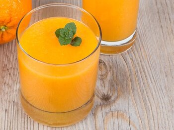 Smoothie à la rhubarbe