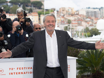 Les larmes d’Alain Delon
