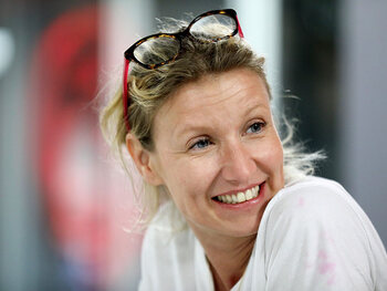 Alexandra Lamy quitte Londres