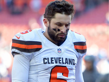 De slechte leerling van de week – Baker Mayfield (Cleveland Browns)