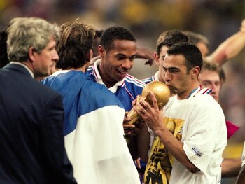 Champion du monde avec les Bleus