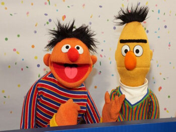 Bert en Ernie zijn een koppel