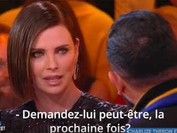 Charlize Theron recadre Cyril Hanouna dans TPMP