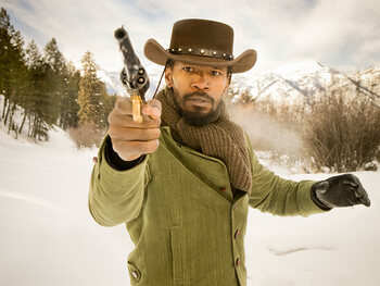Jamie Foxx alias Django Freeman dans "Django Unchained"