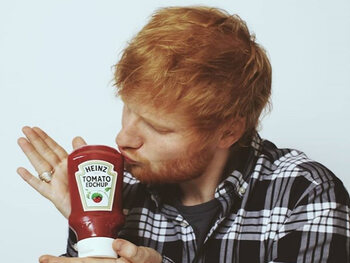 Ed Sheeran brengt eigen ketchup uit