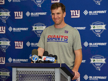 L’action de la semaine – la standing ovation pour Eli Manning