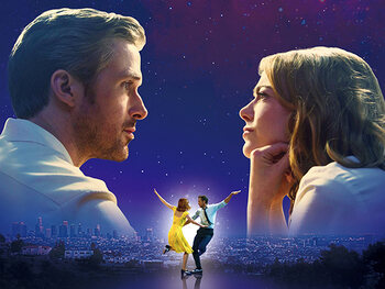 Ryan Gosling en Emma Stone