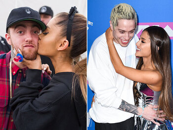 Ariana Grande, Mac Miller en Pete Davidson