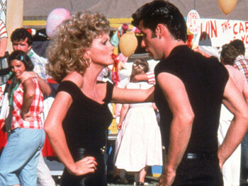 John Travolta en Olivia Newton-John