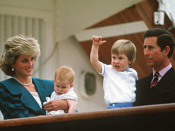 Geboorte William en Harry