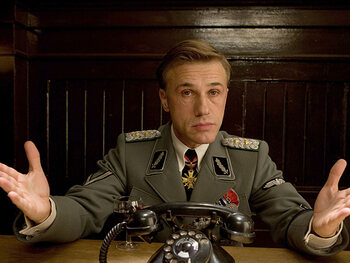 Christoph Waltz alias Hans Landa dans "Inglourious Basterds"