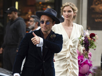 Ook Jude Law is getrouwd
