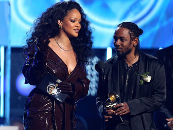 Kendrick Lamar en Rihanna