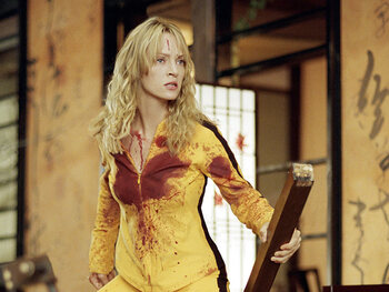 Uma Thurman alias La Mariée dans "Kill Bill"