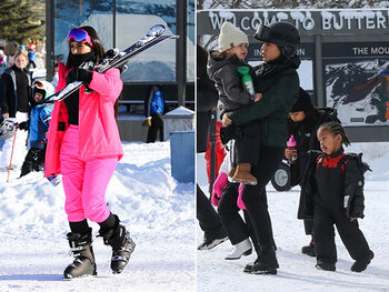 Kim en Kourtney Kardashian