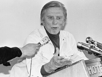 Kirk Douglas per vergissing juryvoorzitter