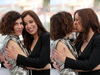 Le baiser de Lubna & Nisrin