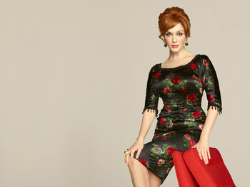 Joan Holloway Harris: la divine au cœur tendre