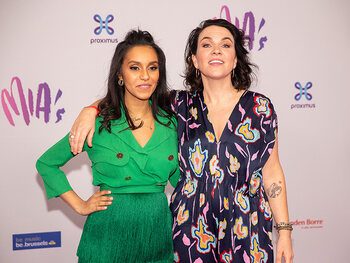 Nora Gharib en Siska Schoeters