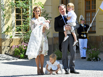 Prinses Madeleine en prinses Adrienne